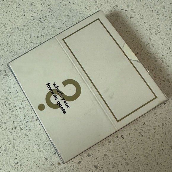 Question Cards with Gold Accents - Wedding Party Name Tags - Seating Chart - Picture 4 of 4